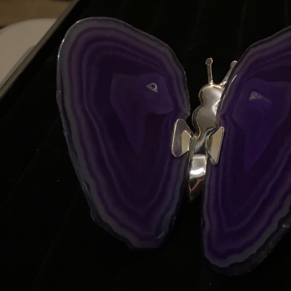 Purple Agate Butterfly - Picture 2 of 8